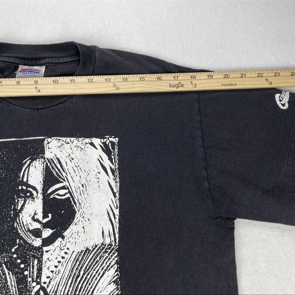 Death The Sandman Neil Gaiman Shirt Size Medium Single Stitch 90s DC Comic Book - Picture 7 of 13